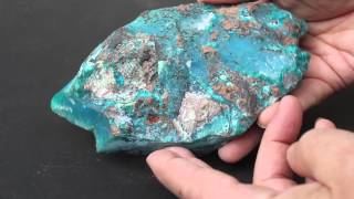 Gem Silica Chrysocolla Inspiration Mine Arizona USA GSVTK [upl. by Narah]