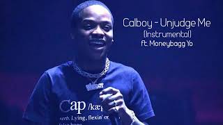 Calboy  Unjudge Me ft Moneybagg Yo Instrumental [upl. by Ahseuqram563]