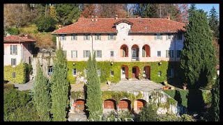 Wonderful Luxury Estate Piedmont Biella Vigliano Biellese Italy [upl. by Martica]