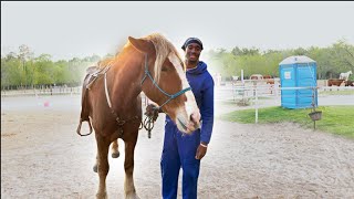 Houston Horseback Riding Vlog [upl. by Golightly]