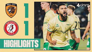 WELLS SCORES EQUALISER 🔥 Hull City 11 Bristol City  Highlights [upl. by Sainana]