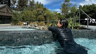 HANMERS SPRING THERMAL POOLS AND FOREST  NEW ZEALAND [upl. by Lezley829]