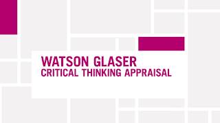 A Guide to the Watson Glaser Test [upl. by Eitsim80]