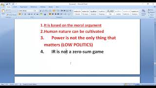 LIBERALISM THEORY FOR IR PAPER 1\ IN URDU \HINDHI FOR CSS PCS PMS \IAS EXAMS [upl. by Nuahc]