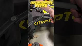 Best Folding Bike Lock from Kryptonite [upl. by Urbain956]