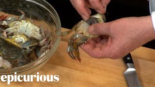 How to Make Singaporean Chili Crab Part 1 [upl. by Edie]