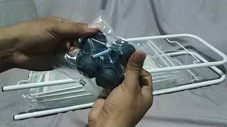 Unboxing Ikea Hornavan Troli Dengan Roda Putih Rak Serbaguna [upl. by Toms460]