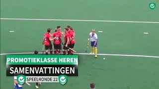 Promotieklasse H Doelpunten Speelronde 22 [upl. by Ormond]