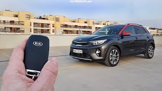 KIA Stonic 14 DOHC 100 hp TEST POV Drive amp Walkaround [upl. by Ditzel]