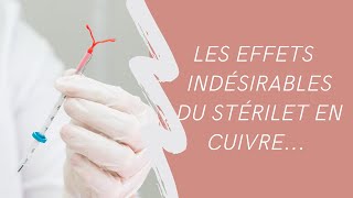 Les effets secondaire du stérilet en cuivre  Mélanie Frey [upl. by Nitsirk]