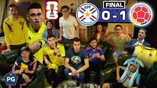 Paraguay 0 Colombia 1🔥 Eliminatorias United 2026 Conmebol😱 Reacciones Amigos 🔥 El Club de la Ironía [upl. by Nnayllek]