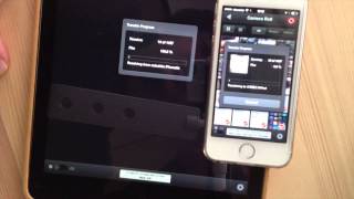 PhotosyncでiPhoneから大量の写真・動画ファイルをiPadAirに送信 [upl. by Ixela]