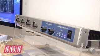 RME Fireface 802  Musikmesse 2014 [upl. by Retnuh]