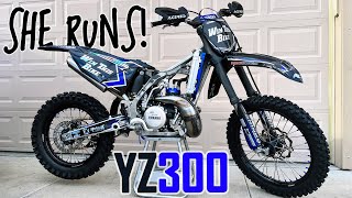 Starting the YZ300 for the First Time [upl. by Caine972]