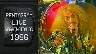 Pentagram Live in Washington DC January 20 1996 FULL CONCERT [upl. by Ardath]