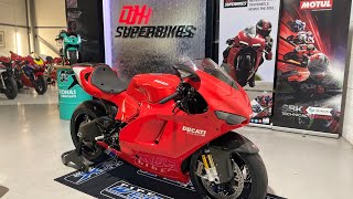 NEW Ducati Desmosedici D16RR RR Rosso Edition 6 MILES New Old Stock PX Moto GP [upl. by Koren111]