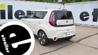 etrailer  Setting up the Curt Trailer Hitch Receiver on your 2016 Kia Soul [upl. by Rubens]