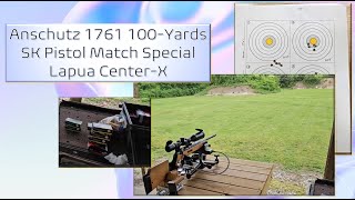 Anschutz 1761 22lr at 100 Yards [upl. by Aehsel857]