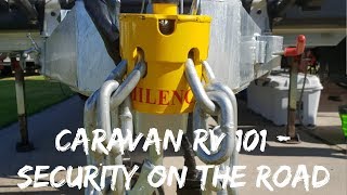 Caravan RV 101 Securing your RV or Caravan with different security options [upl. by Yro]