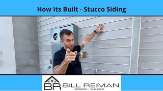 How Its Built  Stucco Siding [upl. by Lindsey]