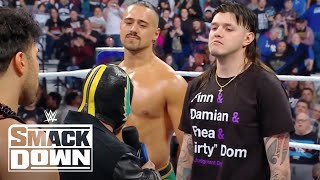 Rey Mysterio Wants to Fight Dominik at WrestleMania  WWE SmackDown Highlights 32924  WWE on USA [upl. by Nicholas]