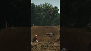 Deegan Crash RedBud haidendeegan crash motocross redbud dirtbike shortsvideo fail fypage fy [upl. by Sidran]