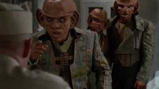 DS9 How Ferengi greet humans Little Green Men [upl. by Lordan]