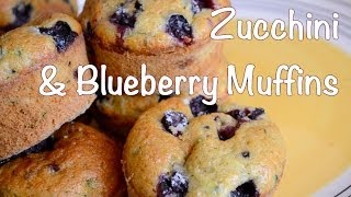 Zucchini Muffins Recipe  Parisian Kitchen [upl. by Rodavlas]