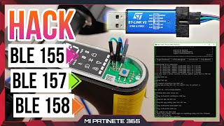 Hack patinete Xiaomi Downgrade BLE157  BLE158 ✅ Tutorial STLINK V2 [upl. by Natalie406]