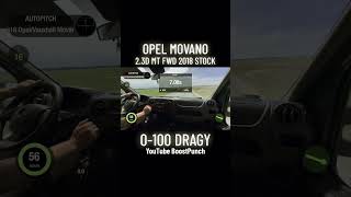 Opel Movano 23DCi MT FWD 2018 STOCK 0100 BoostPunch [upl. by Aibsel]