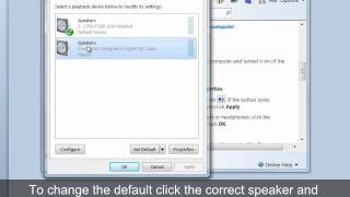 Setting up a microphone in Windows 7 [upl. by Leagiba427]