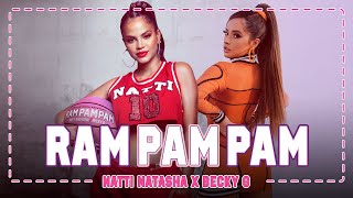 Natti Natasha x Becky G  Ram Pam Pam Official Video [upl. by Aneen59]