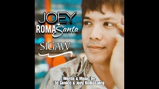 SIGAW  Joey Romasanta unofficial Lyric Video [upl. by Dimmick773]