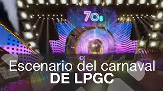 Así será el escenario del Carnaval Las Palmas de Gran Canaria [upl. by Assennev630]