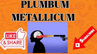 PLUMBUM METALLICUM HOMOEOPATHIC MEDICINEDRUG PICTURE [upl. by Nnanaej]