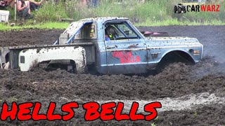 HELLS BELLS Mud Truck Mudding At Perkins Spring Sling Mud Bog 2024 [upl. by Aleunam25]