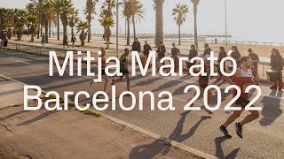 Mitja Marató de Barcelona 2022  betevé [upl. by Ahsilra]