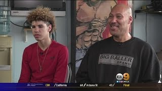 LaMelo Ball Discusses Historic Game [upl. by Ahseenyt]