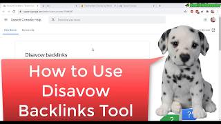 How to Use Google Disavow Tool Tutorial  What is it Remove Spam Backlinks [upl. by Lampert]