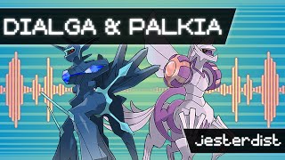 Pokémon Legends Arceus  VS Origin Dialga amp Palkia [upl. by Liebermann]