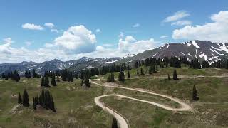 Paradise Basin  Yule Pass Crested Butte Fly Over [upl. by Haropizt]