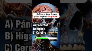 ¡Preguntas de anatomía shorts short anatomia medicina cuerpo quiz trivia preguntas reels [upl. by Ecadnarb460]