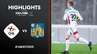 HIGHLIGHTS  Oefenwedstrijd  OH Leuven  Westerlo 13 [upl. by Ellevart]