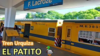 Viajando en EL AMARILLO PATITO 🦆  Línea Urquiza [upl. by Suedama]