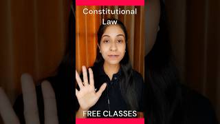 Strategy to crack CONSTITUTIONAL LAW 😱  CLAT PG  CLAT PG 2024  LLM [upl. by Naillij]