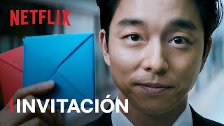 El juego del calamar Temporada 2  Invitación  Netflix [upl. by Airotna]