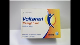 فولتارين حقن 75 مضاد للالتهابات وخافض للحرارة Voltaren Injection [upl. by Ahtnahc709]