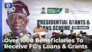 Bauchi MSMEs Development Over 1000 Beneficiaries To Receive FGs Loans amp Grants [upl. by Ecinreb]