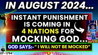 🛑URGENT MESSAGE “THESE 4 NATIONS WILL BE SHAKENquot👆Last Days Prophecy  Gods Message Today  LH1794 [upl. by Larisa]