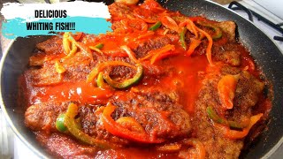 Whiting Fish In A Red Sauce youtube [upl. by Akins]